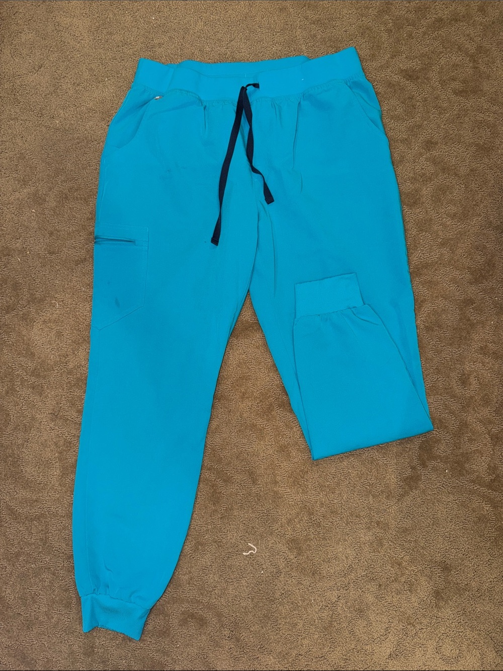 FIGS Women’s Teal Zamora Jogger Scrub Pant XL TALL